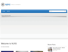 Tablet Screenshot of njvu.org